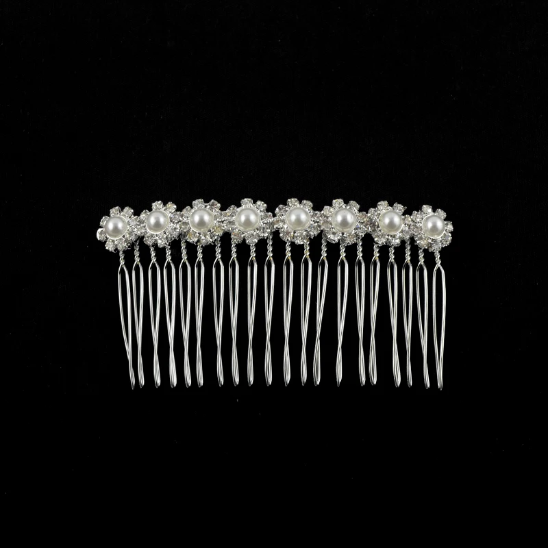 2017 Vintage Women Simulated pearl Hair Combs 5 Styles Choose