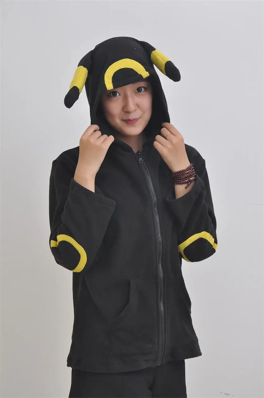 Umbreon толстовка с капюшоном куртка мультфильм животных унисекс косплей костюм |