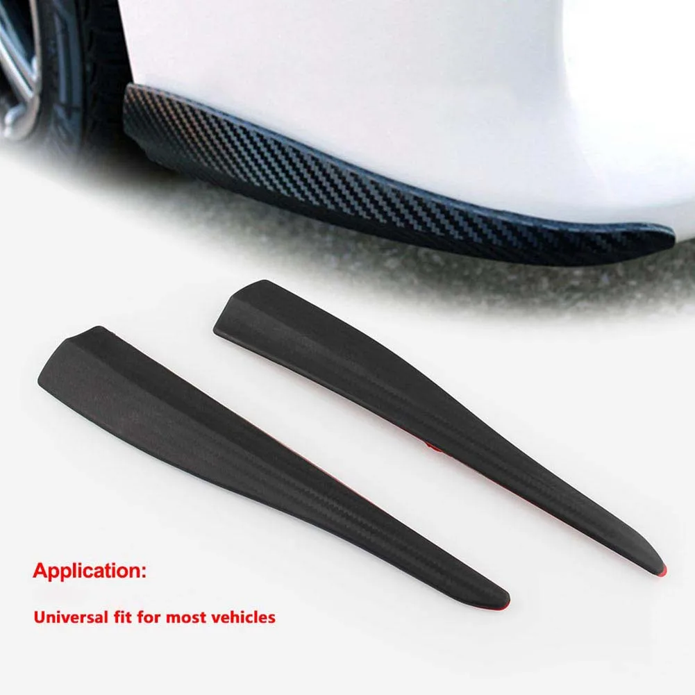 

2pcs 28cm PVC Car Bumper Protector Strips Anti Scratch Corner Guard Anti-Scratch Strips Sticker Protection Car Accessories