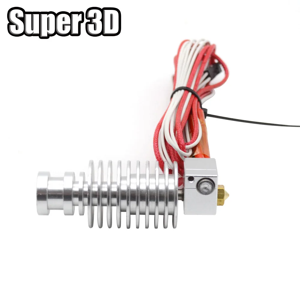 

3D Printer V5 J-head Hotend for 1.75mm or 3mm Bowden Extruder long distance 0.4mm Nozzle 12v/24v for E3D
