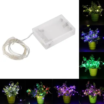 

Waterproof 3M 30 LED Silver Wire String Light Indoor Outdoor Decoration Lamp