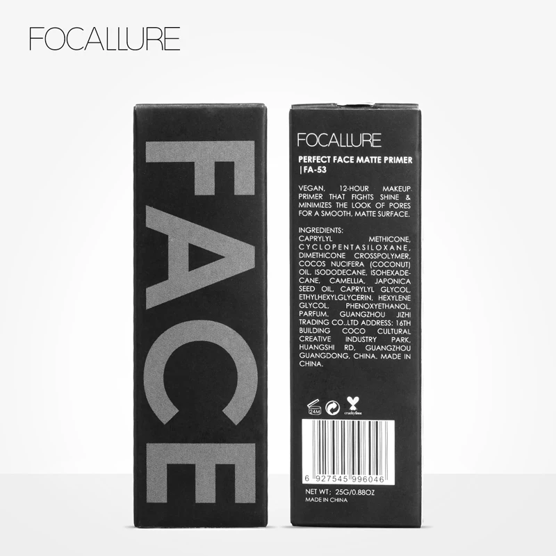 FOCALLURE, профессиональная основа под макияж, основа под макияж, крем для макияжа, солнцезащитный, увлажняющий, контроль масла, праймер для лица