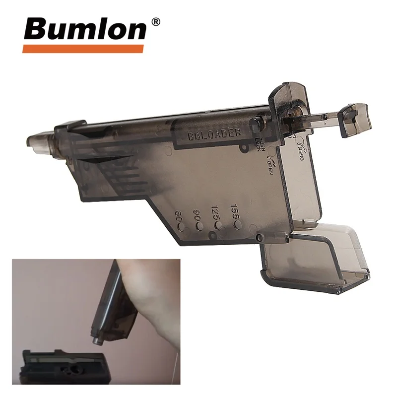 BB Speed Loader 155 Rounds Paintball Loader Plastic Quick for Airsoft