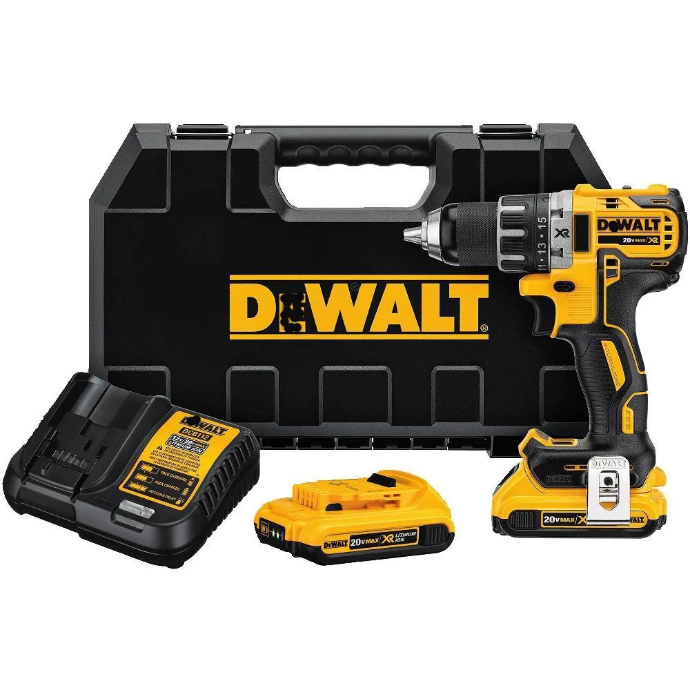 DCD791D2 20 В Max XR Li-Ion 0.5 &quot2.0Ah бесщеточный компактная дрель/Driver Kit | Инструменты
