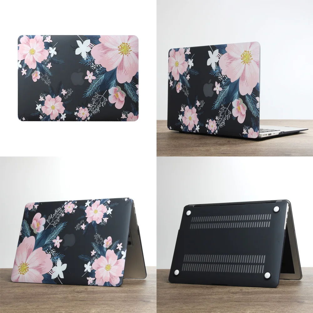  2019 New Laptop Print Case For Apple MacBook Air Pro Retina 11 12 13 15 mac book 13.3 inch with Tou