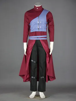 

Anime Naruto Cos Sabaku no Gaara Halloween Cosplay Man Woman Cosplay Costume Free Shopping Jacket+pants+vest+belt