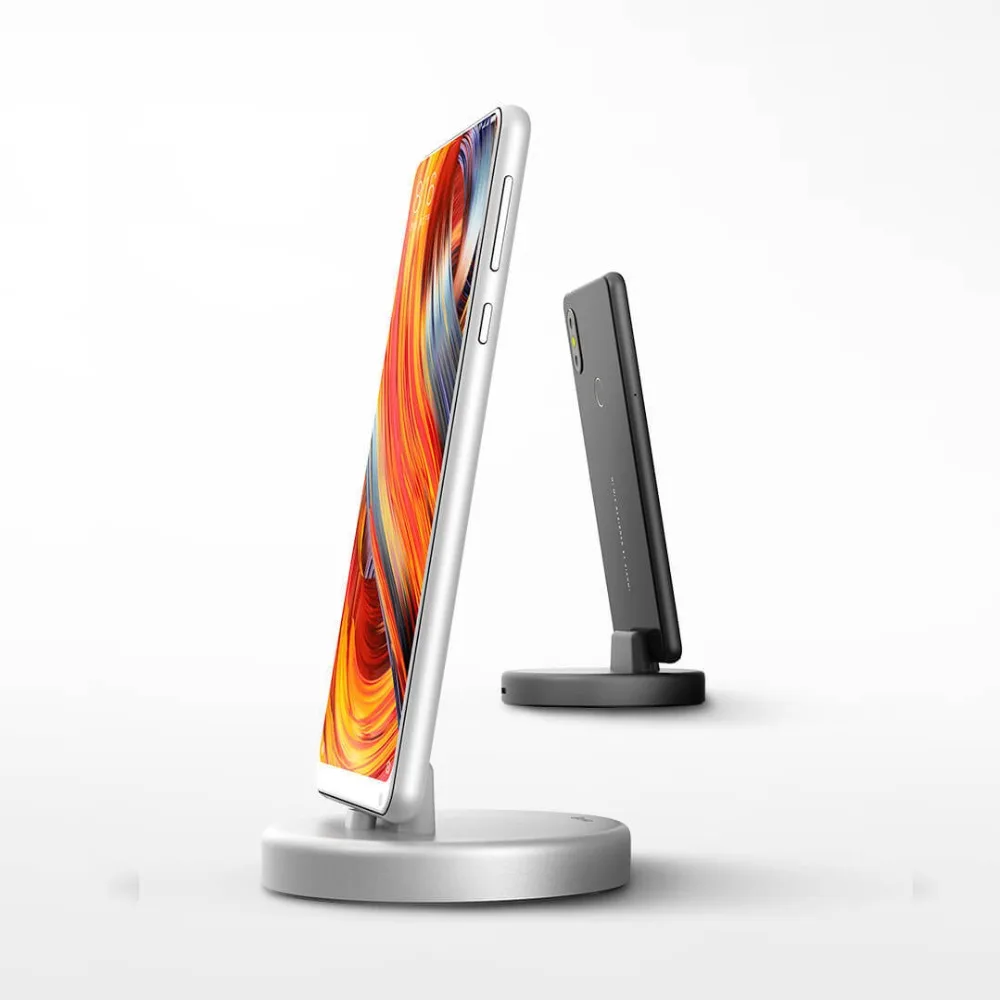Беспроводное зарядное устройство Xiaomi Panki и подставка для телефона xiaomi 18 Вт
