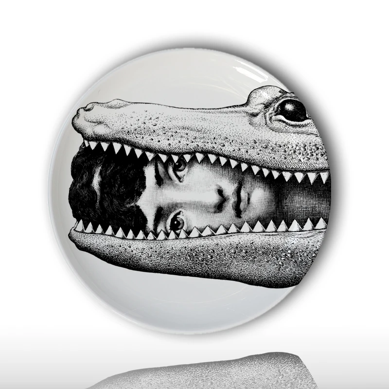 Skup Stylu MILAN goregous rzadkie Fornasetti płyty nordic styl ściany wiszące dekoracyjne danie kreatywny ceramiczne artystyczne craft decor