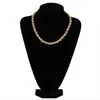 TOPGRILLZ – collier Hip-Hop à corde de 8mm pour hommes et femmes, chaîne à breloques en pierres AAA CZ, plaqué or/argent ► Photo 3/6