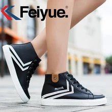 Оригинальные новые высокие Feiyue классические туфли армейские ботинки мягкие и удобные мужские кроссовки wo мужская обувь