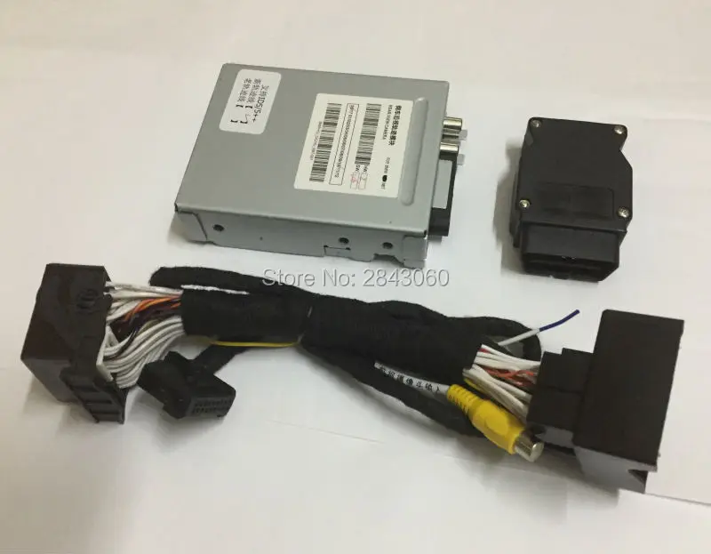 

Rear view camera retrofit interface for BMW idriver 5 with EVO system