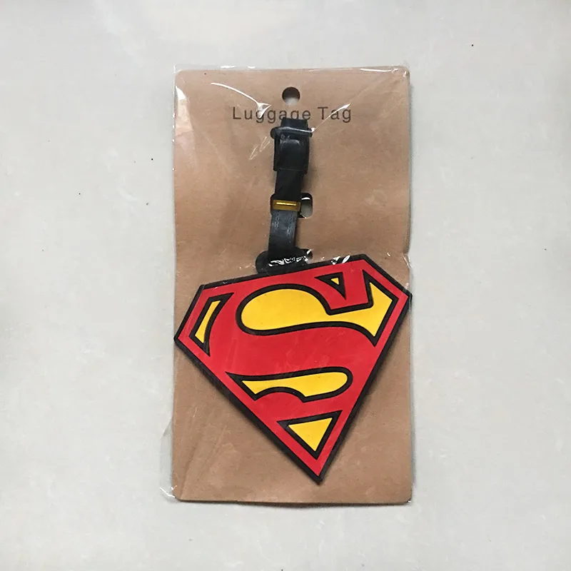 Women & Gils Cartoon Cute Travel Accessories Luggage Tags Suitcase Cartoon Style Cute Cat Fashion Silicon Portable Travel Label