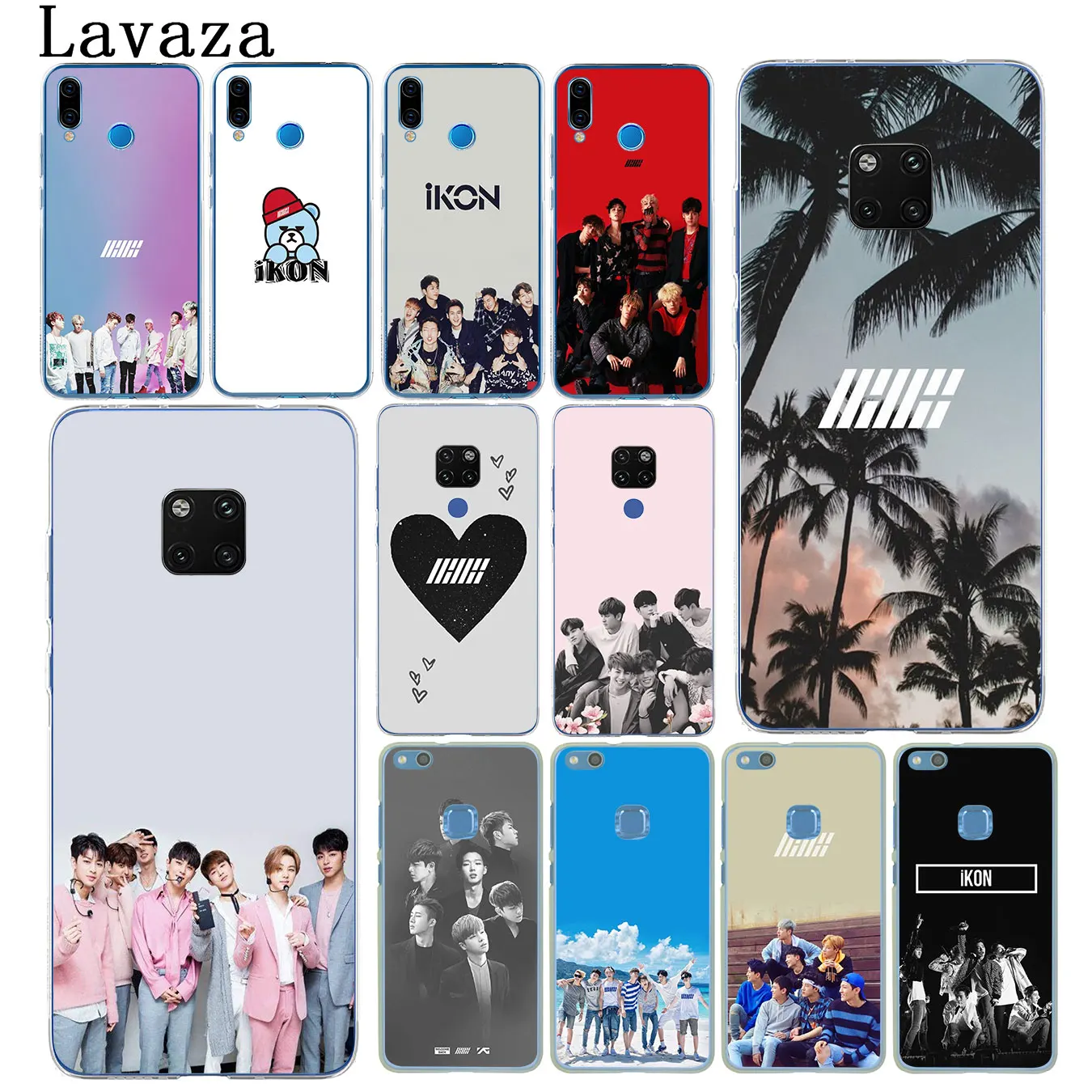 Жесткий чехол для телефона Lavaza ikon kpop Huawei Mate 30 20 Pro 10 Lite Y6 Prime Nova 5I 4 3i 3 2i 2