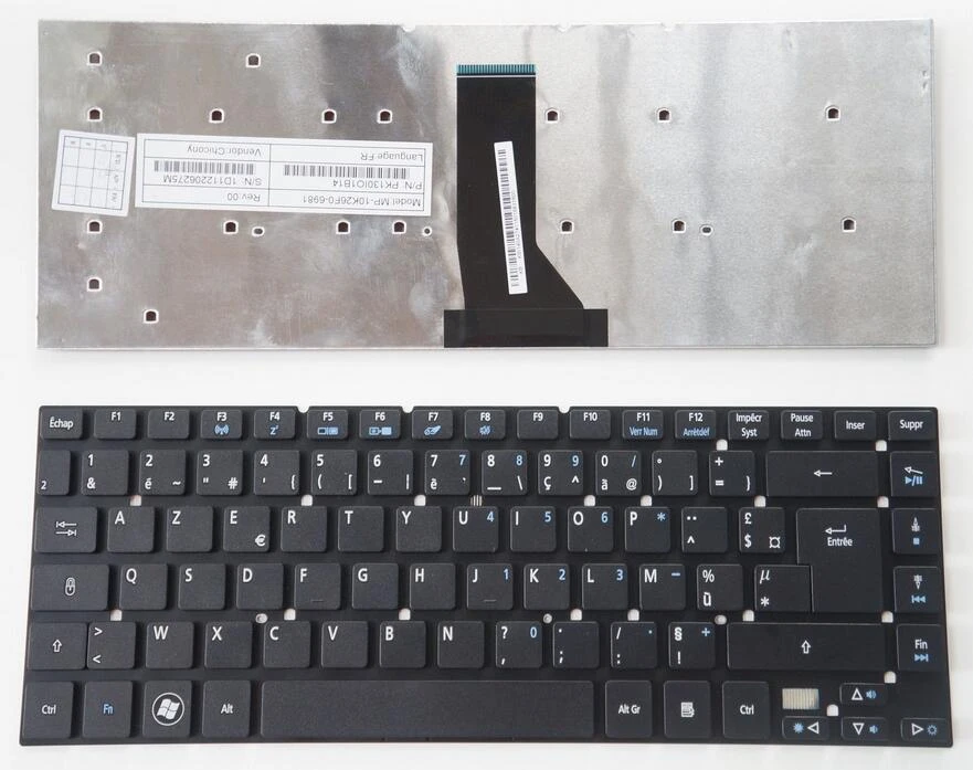Laptop Keyboard for Acer Travelmate P245 P245-M P245-MG P245-MP P245-MPG P246 P246-M P246-MG P246M-M P246M-MG Hungary HU Black NO Frame 