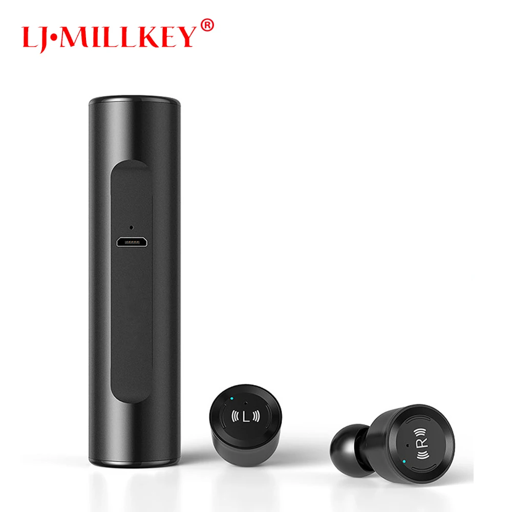 

TWS 5.0 Mini Wireless Bluetooth Earphone Stereo Earbud Headset With Charging Box Mic For All Smart phone LJ-MILLKEY YZ236