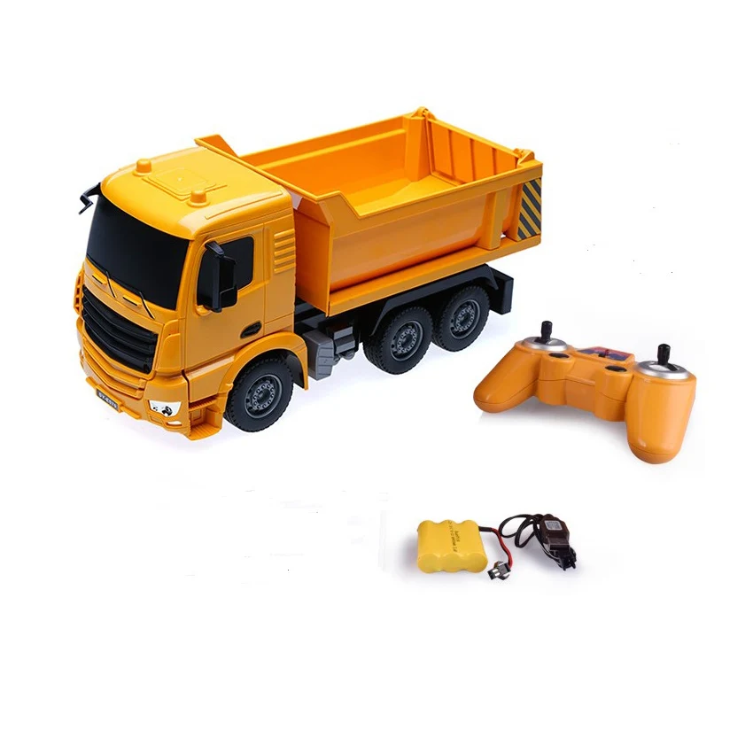 2 4G 6CH Rc грузовик Реалистичная машина игрушки пульт дистанционного управления