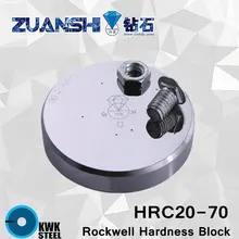 Rockwell HRC20-70 Весы С Металлической Твердости По Роквеллу Ссылка Блоки HRC Твердости Стандартный Блок Твердости Тестер