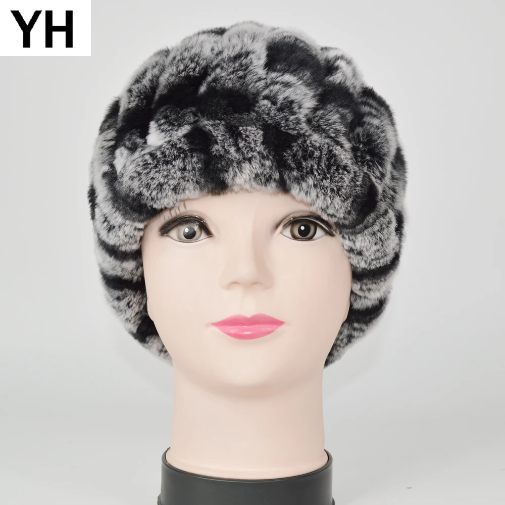 

Hot Real Rex Rabbit Fur Scarf Women High Quality Knitted Rex Rabbit Fur Headband Winter Warm Natural Rex Rabbit Fur Ring Scarves