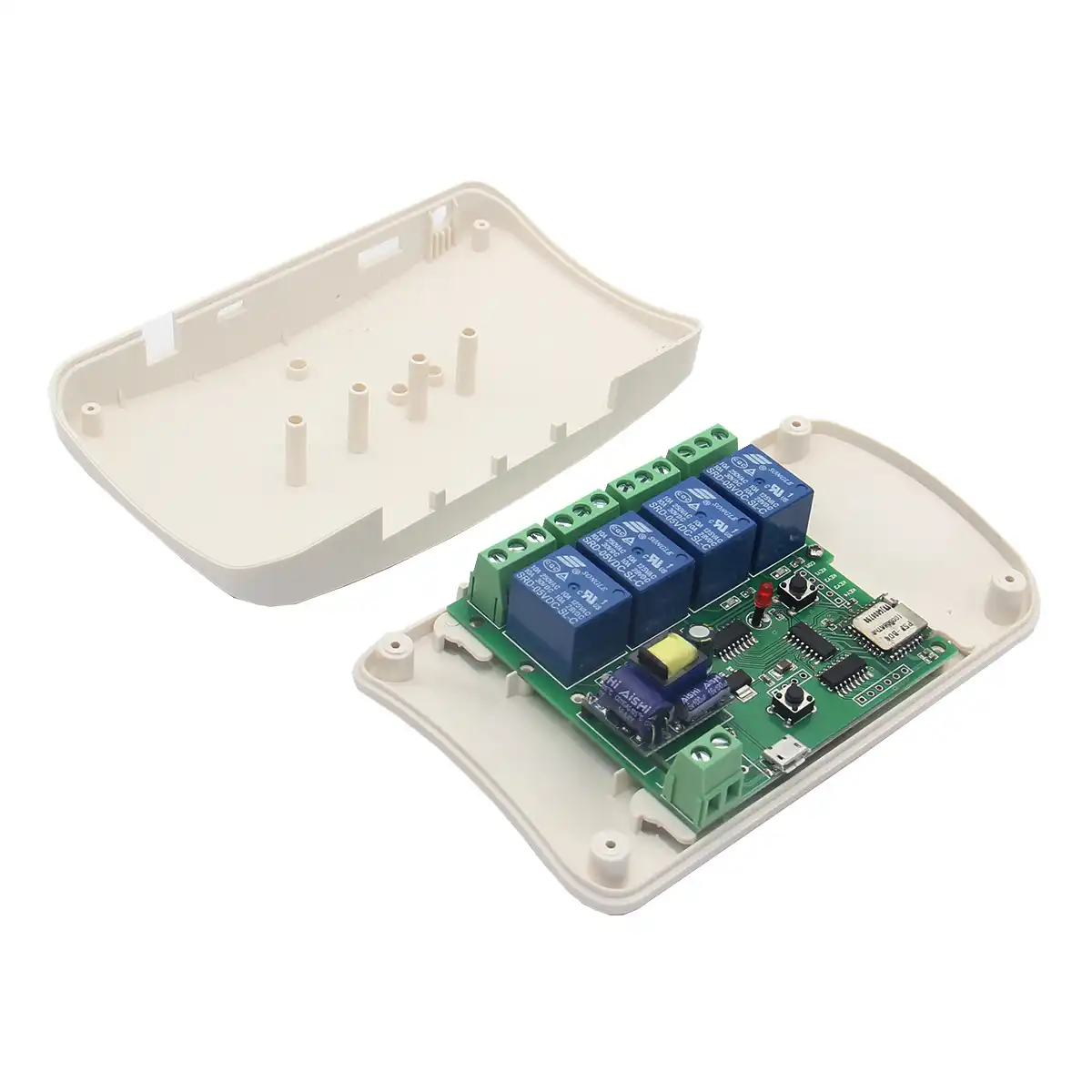 ABS чехол для SONOFF DIY 4 канала реле Jog Wifi беспроводной умный дом переключатель новый - изображение