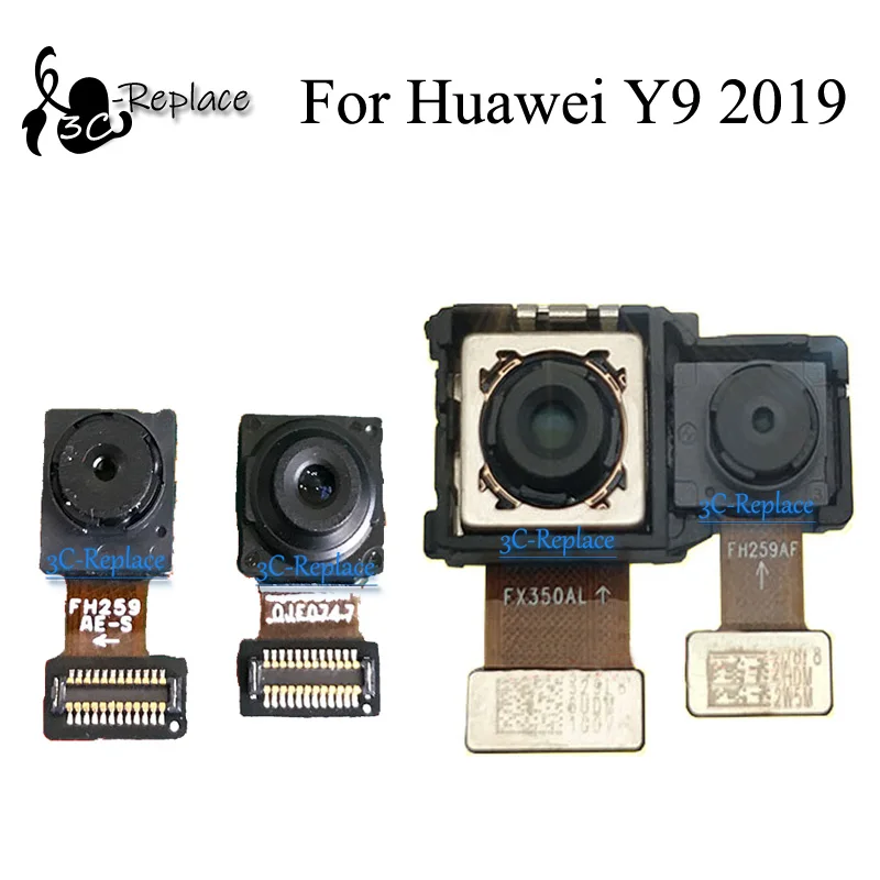 

For Huawei Y9 2019 JKM-LX1 JKM-L21 / For Enjoy 9 Plus Back Main Rear Big camera Small Front Camera flex cable Ribbon