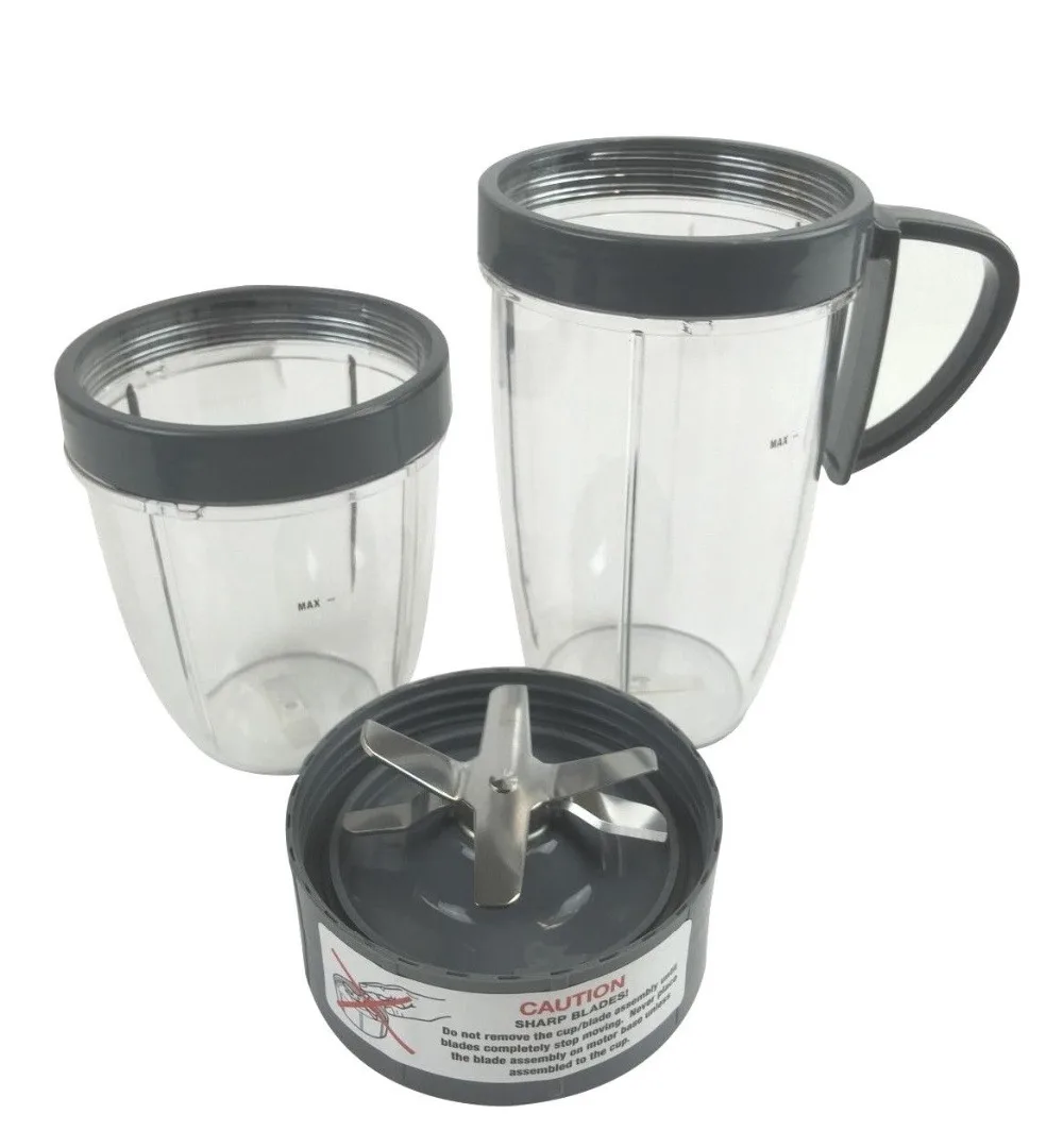 

NB Blender parts Deluxe Upgrade Kit 5 Pcs Extractor Blade -Cups -Lip Ring for Replacement
