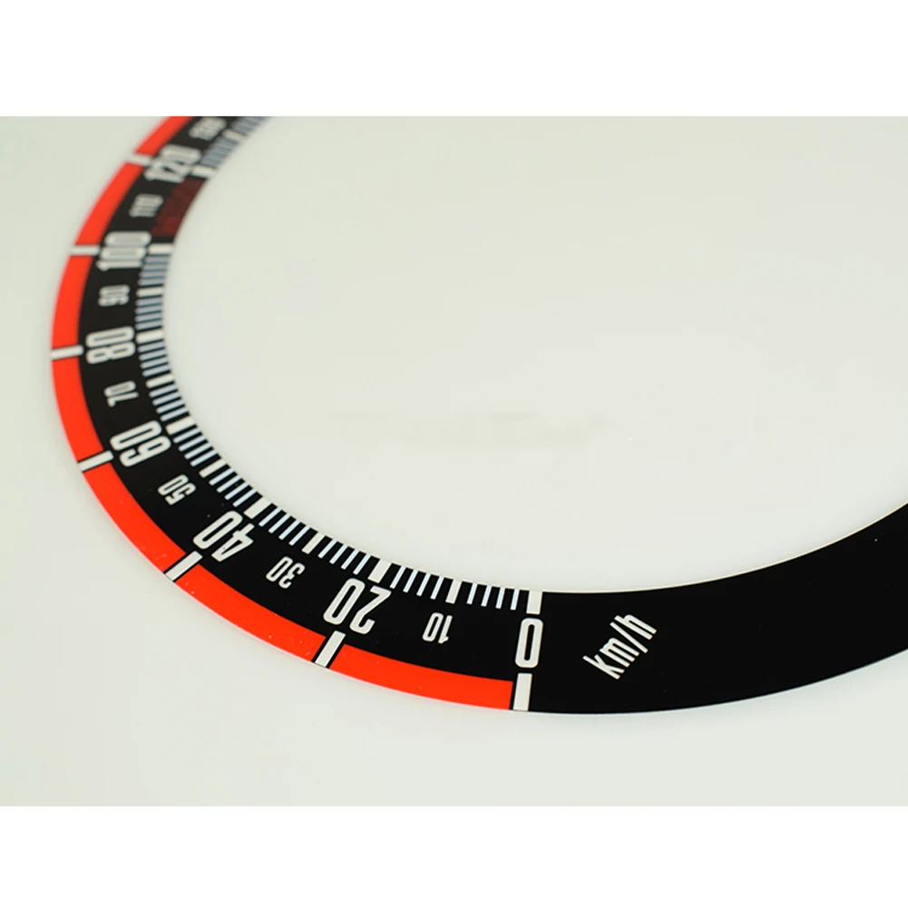 Спидометр Тахометр измерительные приборы дисплей инструмент кластер черный и красный Калибр лица подходит для мини R55 R56 R57 R58 JCW