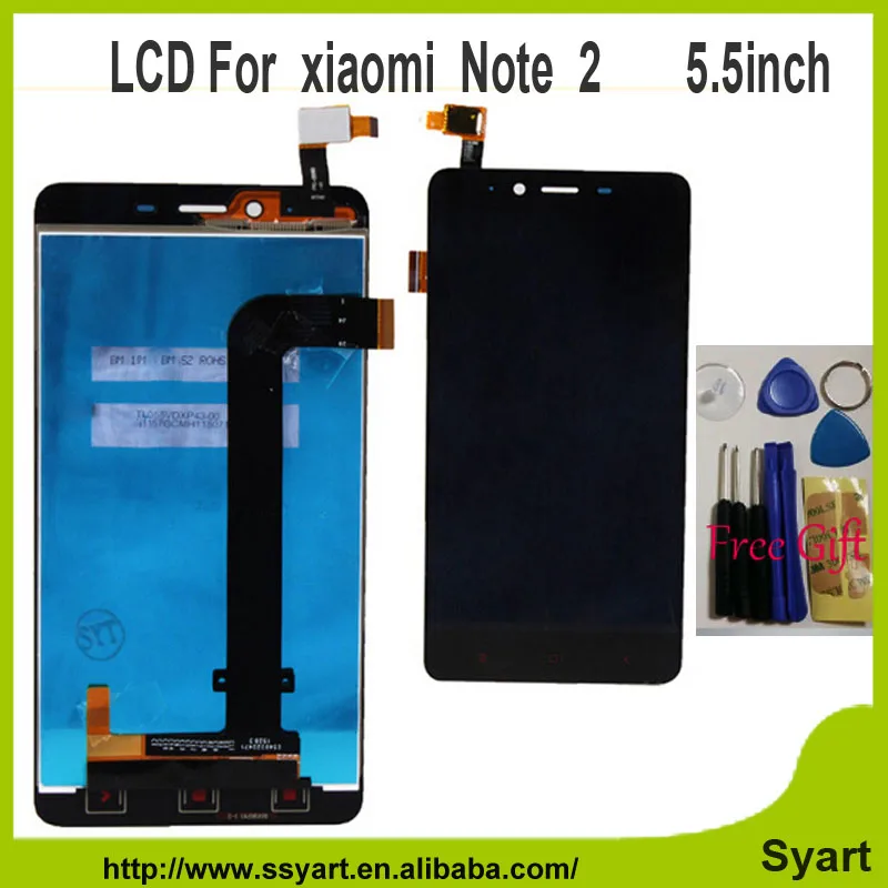5 5inch 1920x1080 Hongmi Note 2 LCD screen display touch digitizer Replacement For Xiaomi redmi Note