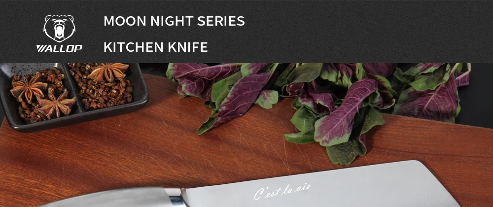 chef knife kitchen knife German stainless steel_01