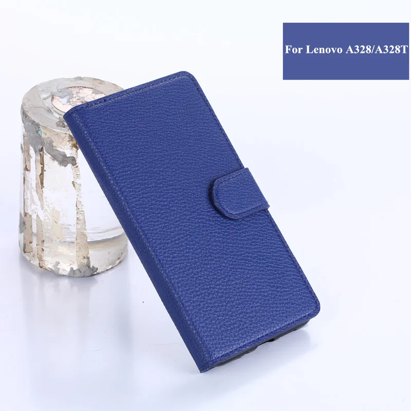 

AXD for Lenovo A328 a328T Case High Quality Leather Case For A 328 Flip Wallet Stand Cover Original Mobile Phone Bags Cases