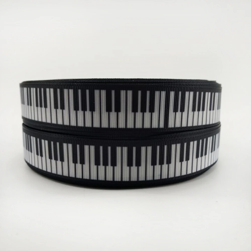 

David accessories music notes measurement scale ruler grosgrain ribbon,DIY handmade materials hair bows Sewing Packing,50Yc1151