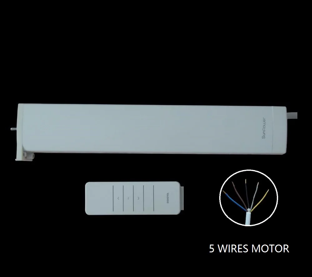 Моторизованный штора, тихий мотор KT82TV,, 5 проводов мотор