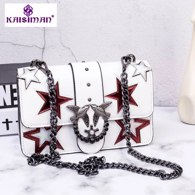 

Luxury Brand Hand Bag Woman Messenger Bag Lady Diamond Rivet Chain Women Fashion Leather Shoulder Bag Girl Clutch Crossbody Bags