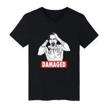New Suicide Squad Joker Street Wear Funny T-shirt Men Short Sleeve TShirts and Hip Hop T Shirt in Tee Shirts