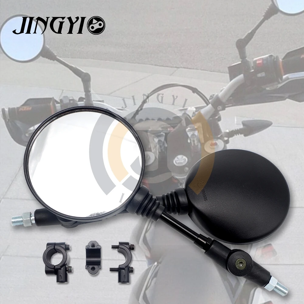 Универсальный 7/8 "8 мм 10 мм мотоцикл аксессуар задних боковых зеркал чехол для KTM EXC 250 R 1200 GS VESPA GTS Z900RS KAWASAKI Z800