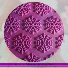 1 шт. акриловые помады ролик кухня интимные аксессуары помадка Сахар ремесло украшения торта инструменты снег в форме текстурированный штифт