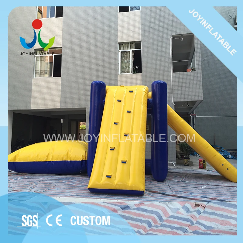 Inflatable Jumping Pillow Floating Sea Park with Water Slide 2