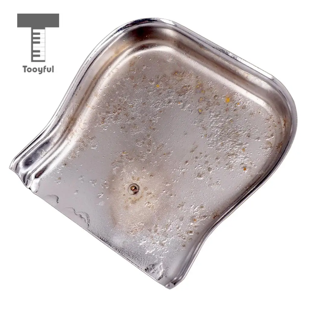 Tooyful Durable Iron Guitar Bridge Cover Protector for Telecaster Tele Electric Guitar Accessory Silver	