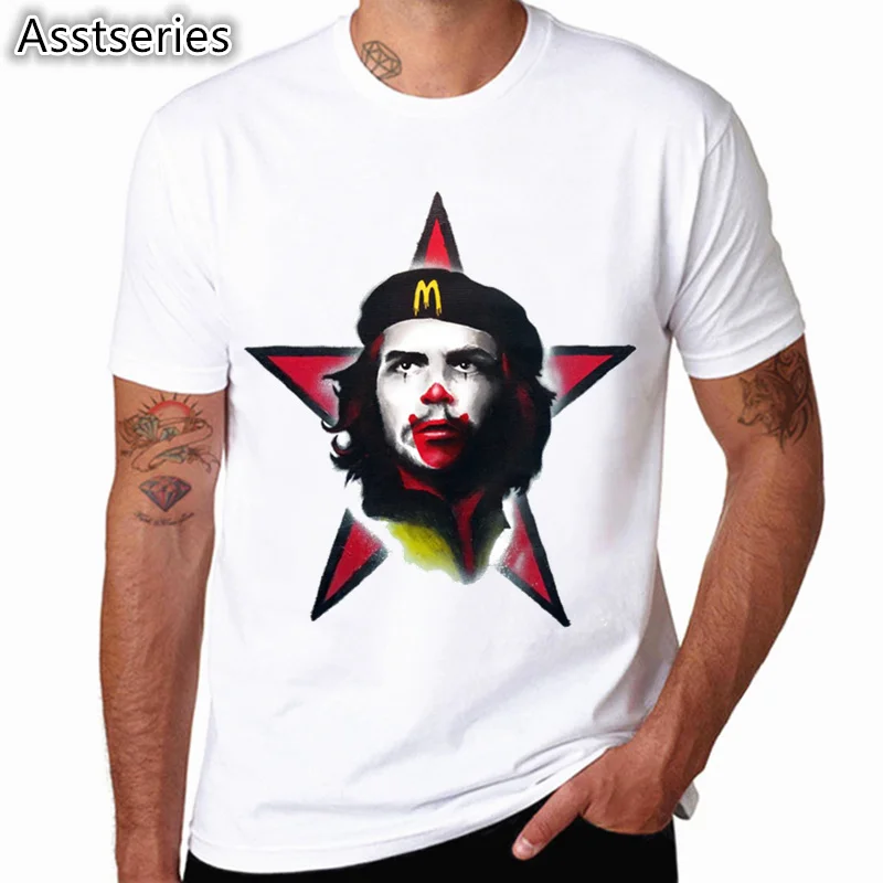 Cuba Rip Коммунистическая Che Guevara Мужская футболка модная повседневная мужская футболка с круглым вырезом летняя крутая одежда с коротким рукавом