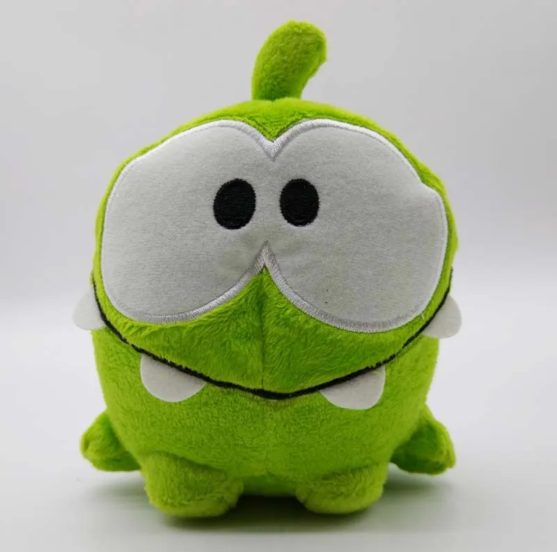 Cut The Rope " счастлив Ом ном плюшевые куклы мягкие игрушки для подарок на день рождения 2 шт - Цвет: 1