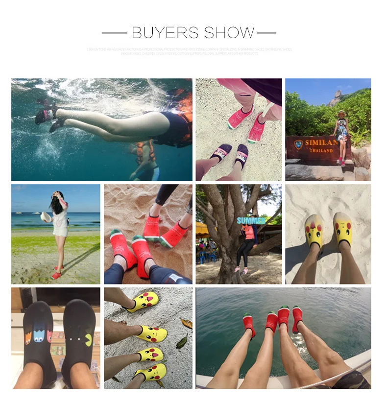 1 (14)CHILO CUBE Wade Water Shoes Men Women Striped Beach Pool Dance Swim Surf Yoga Diving Aqua Shoes 