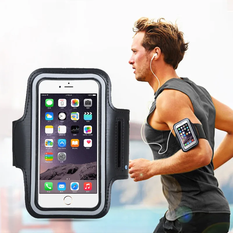 

Armband for Size 4'' 4.5'' 4.7'' 5'' 5.5'' 6'' Inch Sports Cell Phone Holder Case for Iphone Huawei Samsung Xiaomi Phone on Hand