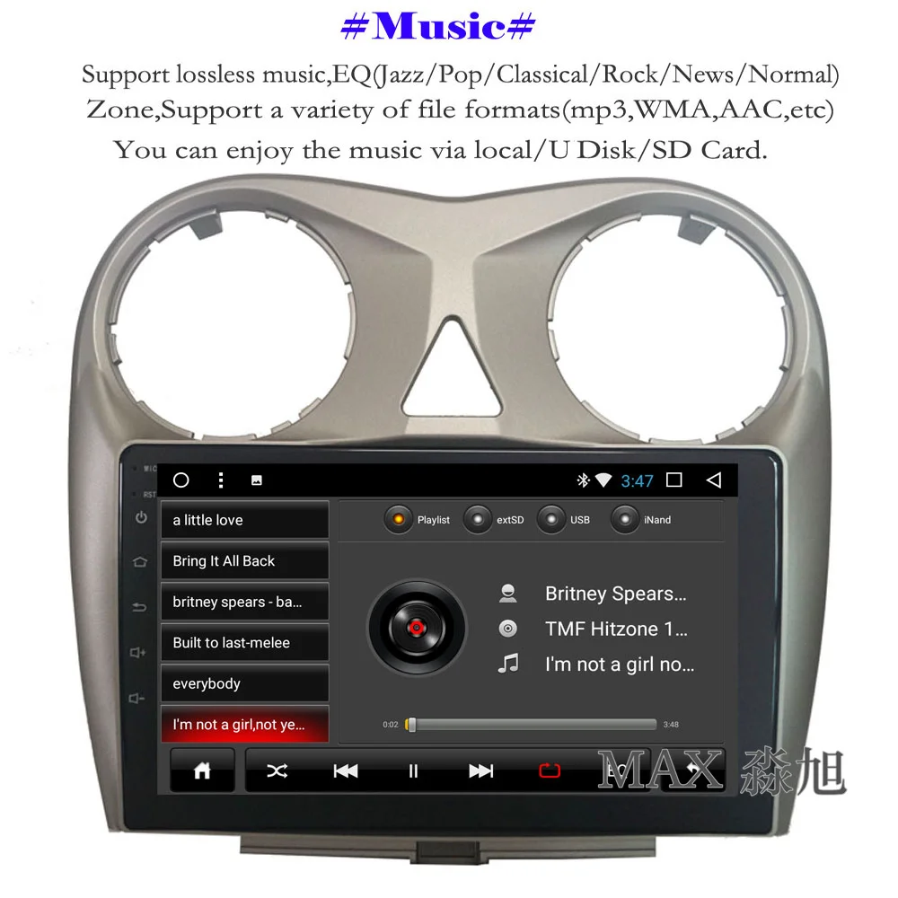 Sale MAX Android 8.1 Car DVD Player for JAC HEYUE Hatchback/JAC J6 with Radio RDS 3/4G WIFI GPS free map BT SWC WIFI 1080P 8