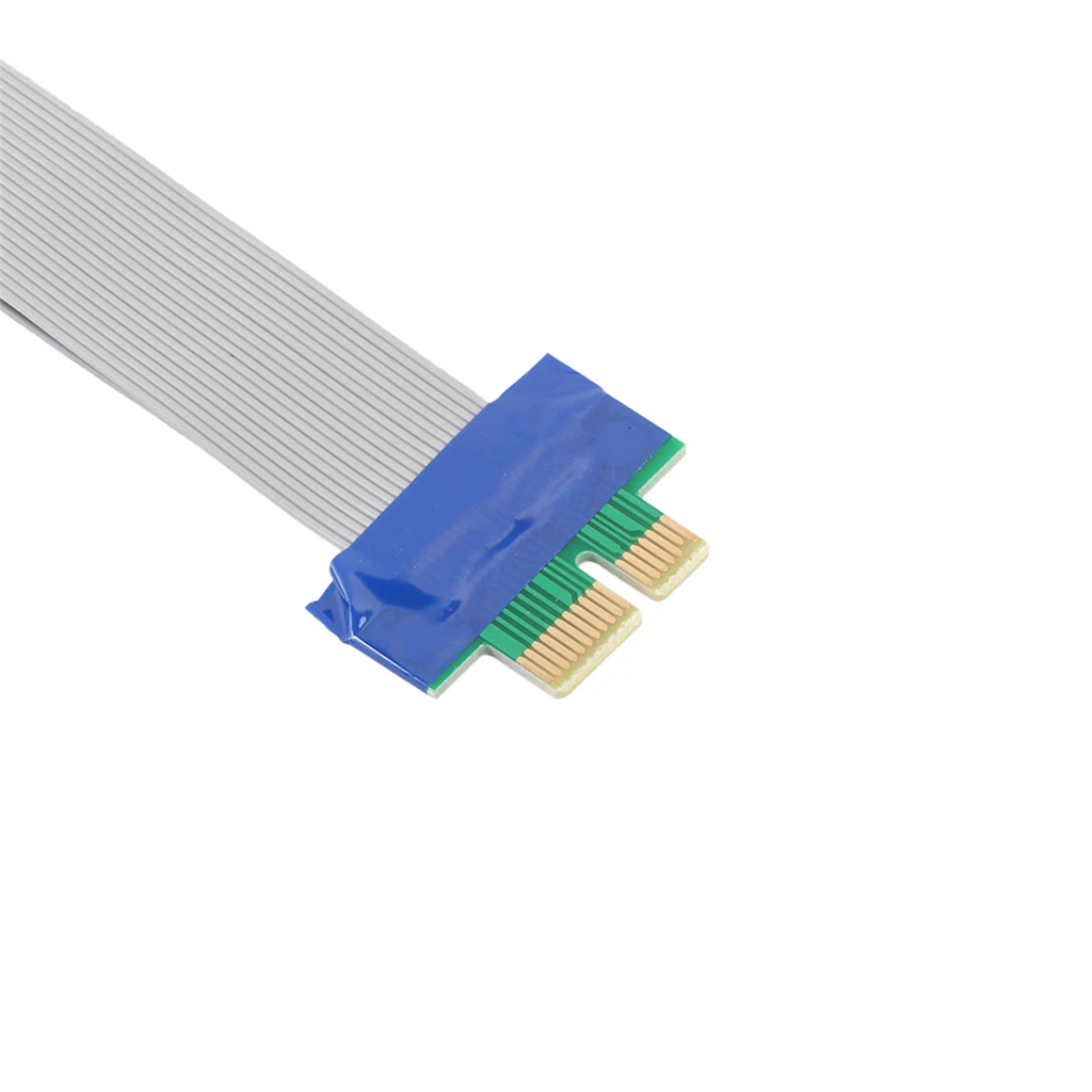 PCIE Micro 1x к 1x Riser Card Adapter Extender Гибкий Удлинительный кабель