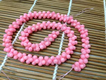 

1 strand 3x6mm Pink Sea Bamboo Coral Peanut shape Loose Beads Semi Precious stone bone shape beads DIY Jewelry Making