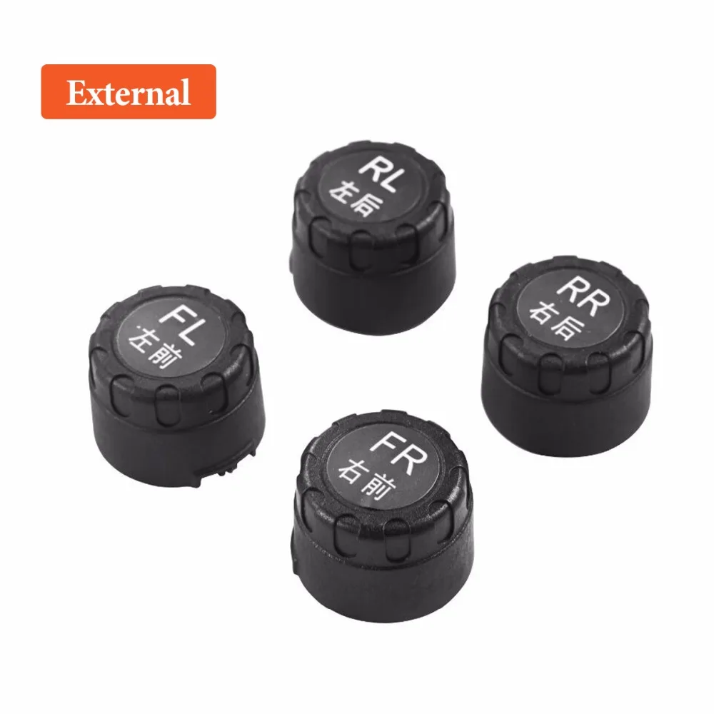 IOKONE TPMS Беспроводная система мониторинга давления в шинах реальном времени с ЖК