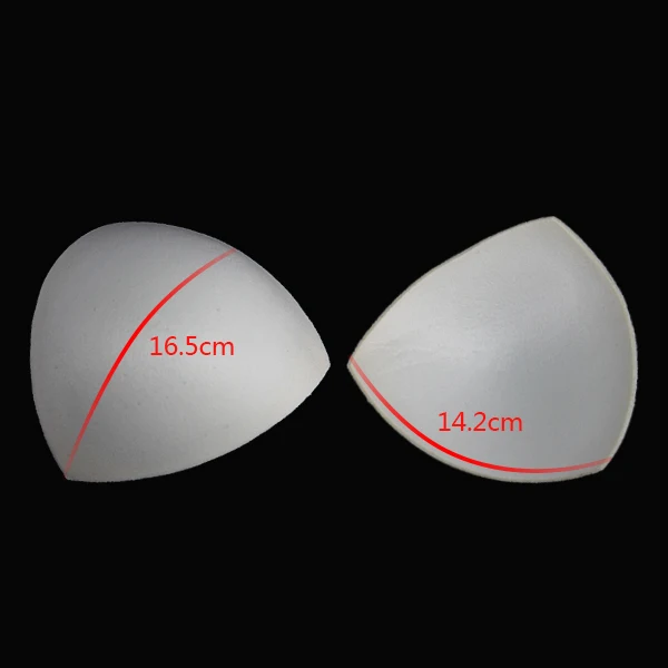 

Off white Sponge Foam Bra Cup Pads Push Up Padding for Women Bikini Insert Bra Accessories 50pair/ WB82
