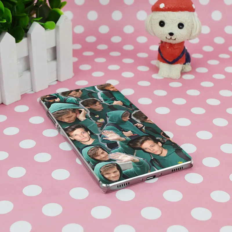 G132 Louis Tomlinson Transparent Hard Thin Skin Case Cover For Huawei P 6 7 8 9 10 Lite Plus Honor 6 7 8 4C 4X G7
