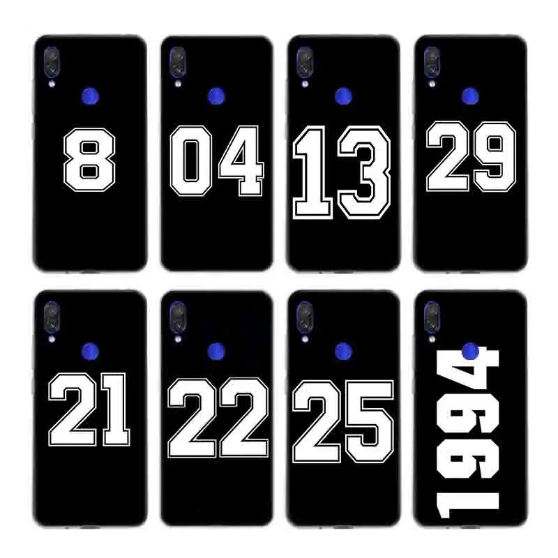 

Lucky number Back case Comic Phone case For Xiaomi Redmi S2 Y3 7A K20 Note 7 7S 6 Pro 5 4 4X Pocophone F1 9 SE 9T A2 8 Lite