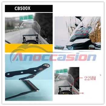 

Phone Holder USB Charger For HONDA CB500X CB500 X 2017-2019 Motorcycle GPS Navigation Bracket