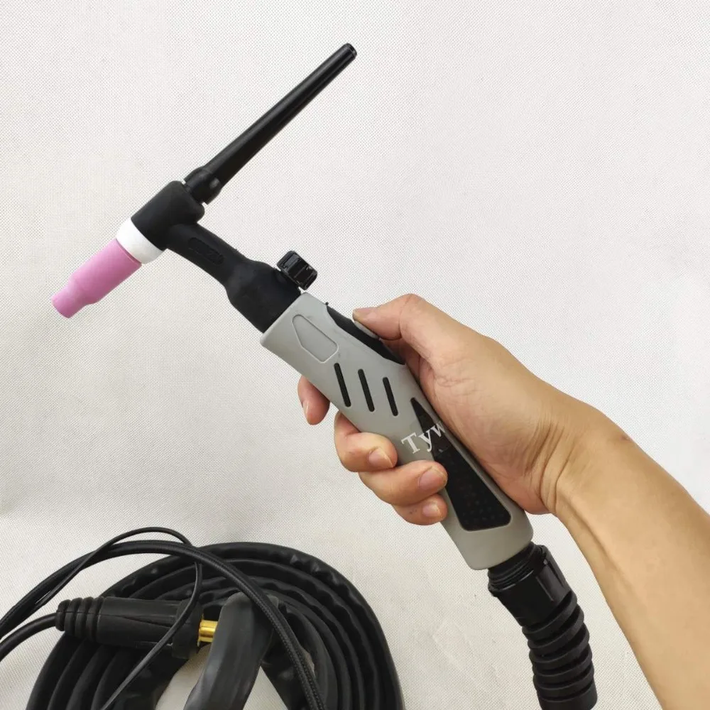 Сварочная гофонарь WP26V для газовольфрамовой дуговой сварки GTAW факел с воздушным